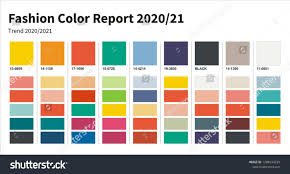 Fashion Color Trend 2020 2021 An Example Of A Color Palette