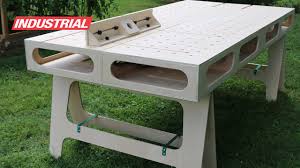 Shots of the ron paulk ultimate workbench plans download conduit table. How To Make Paulk Homes Plywood Work Bench Created W Amana Tool Saw Blades Cnc Router Bits Youtube