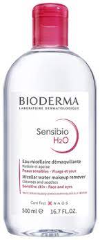 bioderma sensibio h2o make up removing