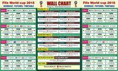 Download Fifa World Cup 2018 Wallchart Calender Keep Track