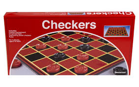 pressman checkers folding board