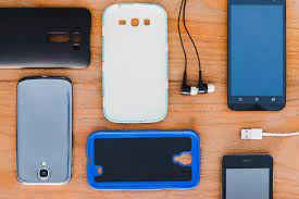 cell phone accessories stock photos