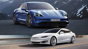 Porsche Taycan Versus Tesla Model S Comparing These