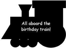 Train Birthday Charts Print T Could Print Several And Use As