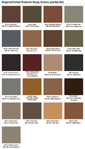 Eichler Mid Century Exterior Paint Colors