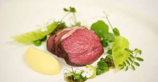 slow cooked lamb rump pea and mint