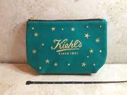 kiehl s cosmetic makeup bag pouch