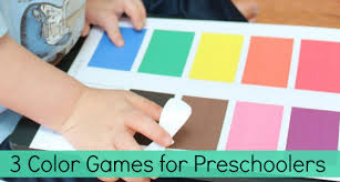 30 games for online and classroom lessons (introducing new words). 3 Fun Colors Games For Preschoolers Pre K Pages