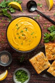 vegan lentil soup middle eastern style
