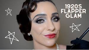 1920s flapper makeup hair