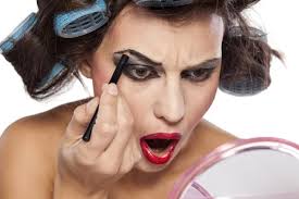 bad makeup stock photos royalty free