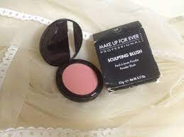 make up for ever sculpting blush review