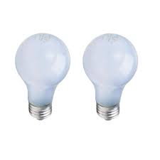 Philips 100 Watt Equivalent A19 Dimmable Eco Incandescent Light Bulb Halogen Natural Daylight 3070k 2 Pack 226993 The Home Depot