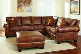 leather furniture rustic living