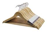 Natural Wood Hangers, 18-pk type A