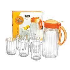 eagle glass water jug set rs 250 set