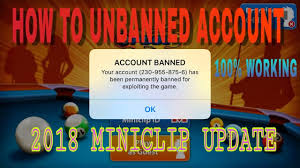How do i ban or unban someone from my facebook page? 2018 How To Unbanned 8 Ball Pool Account Get Your Banned Account Back Miniclip 8 Ball Pool Youtube