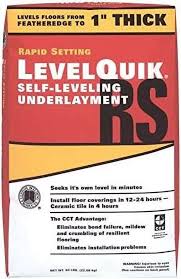 level quik self leveling underlayment