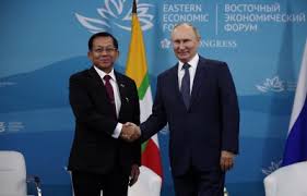 Russian arms and influence in Myanmar