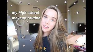 makeup routine very natural