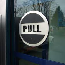 door push pull sign set 5 bc site
