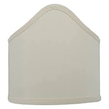 8 Scalloped Wall Sconce Shield Half