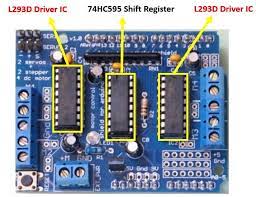 arduino l293d motor driver shield