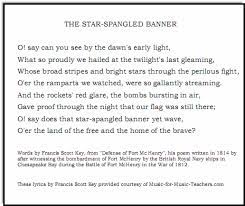 star spangled banner free sheet