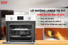 Bếp Lorca - 💥LÒ NƯỚNG ĐẠI – KHÔNG NGẠI NƯỚNG NGÀN MÓN NGON💥 Với dung tích  lớn 58 Lít, LÒ NƯỚNG LORCA TA 917 giúp bạn thỏa sức nấu và nướng nhiều