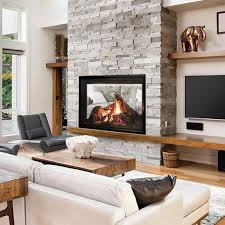 Direct Vent Double Sided Fireplace