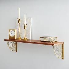 Gold Starburst Bracket Shelf S