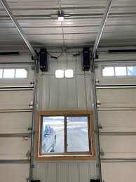 high lift garage door track system