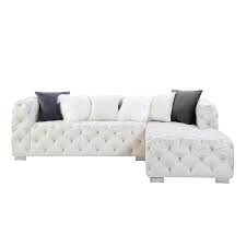 Modern Sectional Sofa In Beige Lv00391