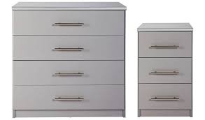 Beds, sofas, chests of drawers, wardrobes, tables & chairs, tables & more. Buy Argos Home Normandy Bedside 4 Drawer Chest Set Grey Bedroom Furniture Sets Argos