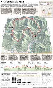 Barkley Marathons Course Map The Washington Post Gene