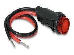 Red Led Indicator Light 1 2 Inch Mounting Hole 12 Volt Amazon Com Industrial Scientific
