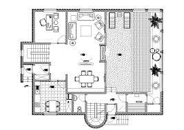 Swimming Pool House Layout Plan Autocad