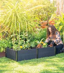 300mm Rattan Raised Garden Bed