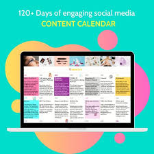 social a content calendar kit 2021
