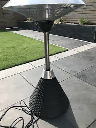 firefly table top electric patio heater