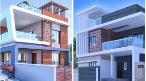 modern house front elevation design