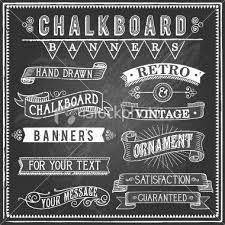 11 chalkboard banners ideas