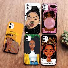The strada series case for iphone 12 mini is everything you expect from a brand such as otterbox. Punqzy Black Girl Magic Melanin Poppin Queen Art Phone Case For Iphone 12 Pro 11 Pro Max 6 7 8 Plus 5 Xr Xs Max Se Soft Tpu Case Phone Case Covers Aliexpress