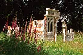garden feature ruins gothic ruin kits