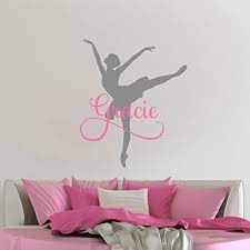 personalized ballerina wall decor