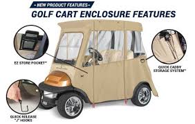 Club Car Precedent Golf Cart Enclosures