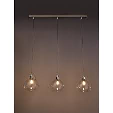 1 x 6w cob led ceiling down light 1 x led drive. Silver 3 Bulb Pendant Bar Ceiling Light Home George At Asda