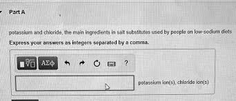 low sodium ts express your answers