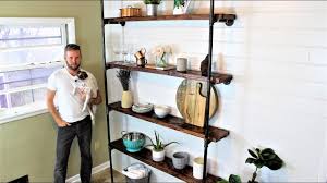 The Industrial Wall Shelves Easy DIY Project YouTube