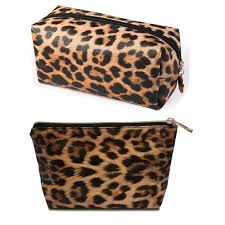 pcs cosmetic bag leopard makeup bags